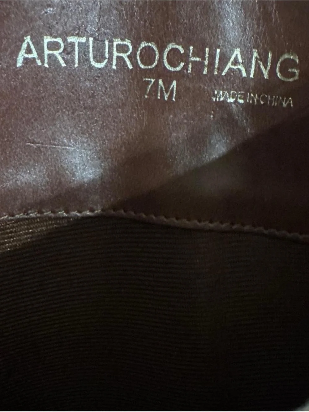 Arturo Chiang Tall Button-Trim Brown Leather Knee - High Riding Boots